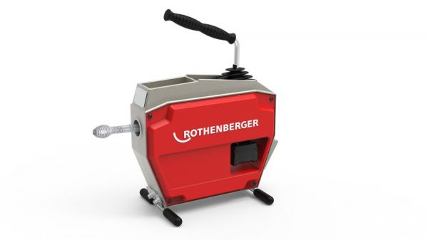 Rothenberger Akku-R600 Rohrreinigungsmaschine VarioClean mit 8.0 Ah-Akku, mit Ladegerät