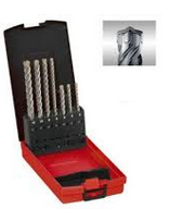 Milwaukee MX4-7-teiliges SDS-Plus-4-Schneiden-Hammerbohrer-Set